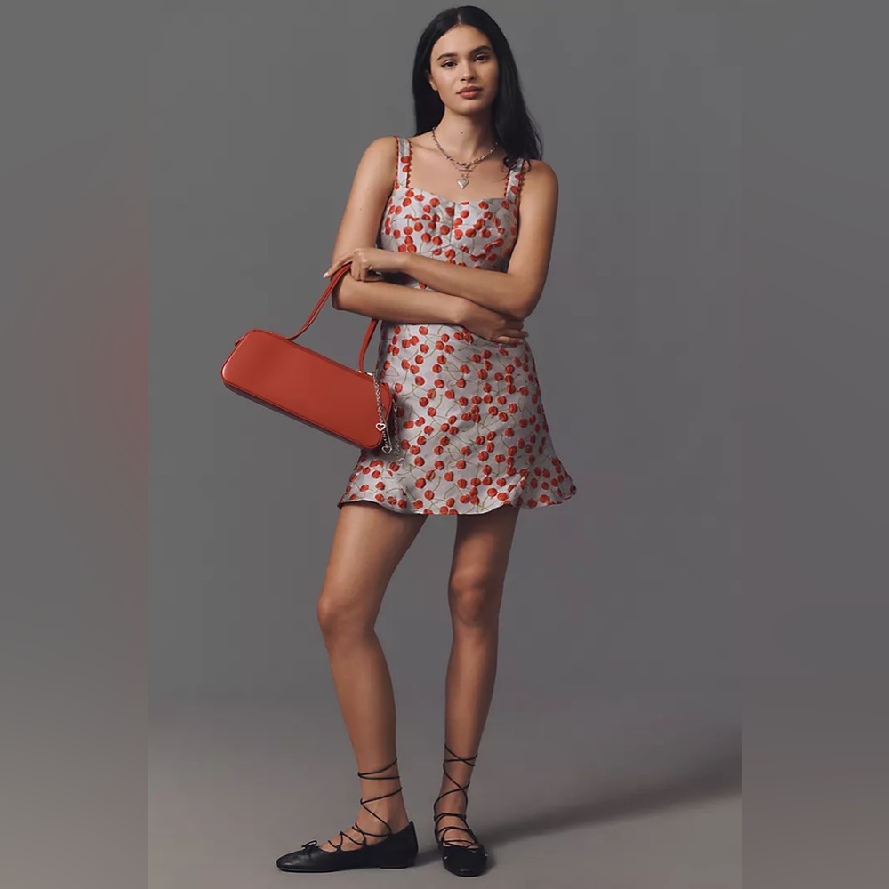New Anthropologie Hutch Diana Sleeveless Sweetheart A-Line Mini Dress 16W 16 W